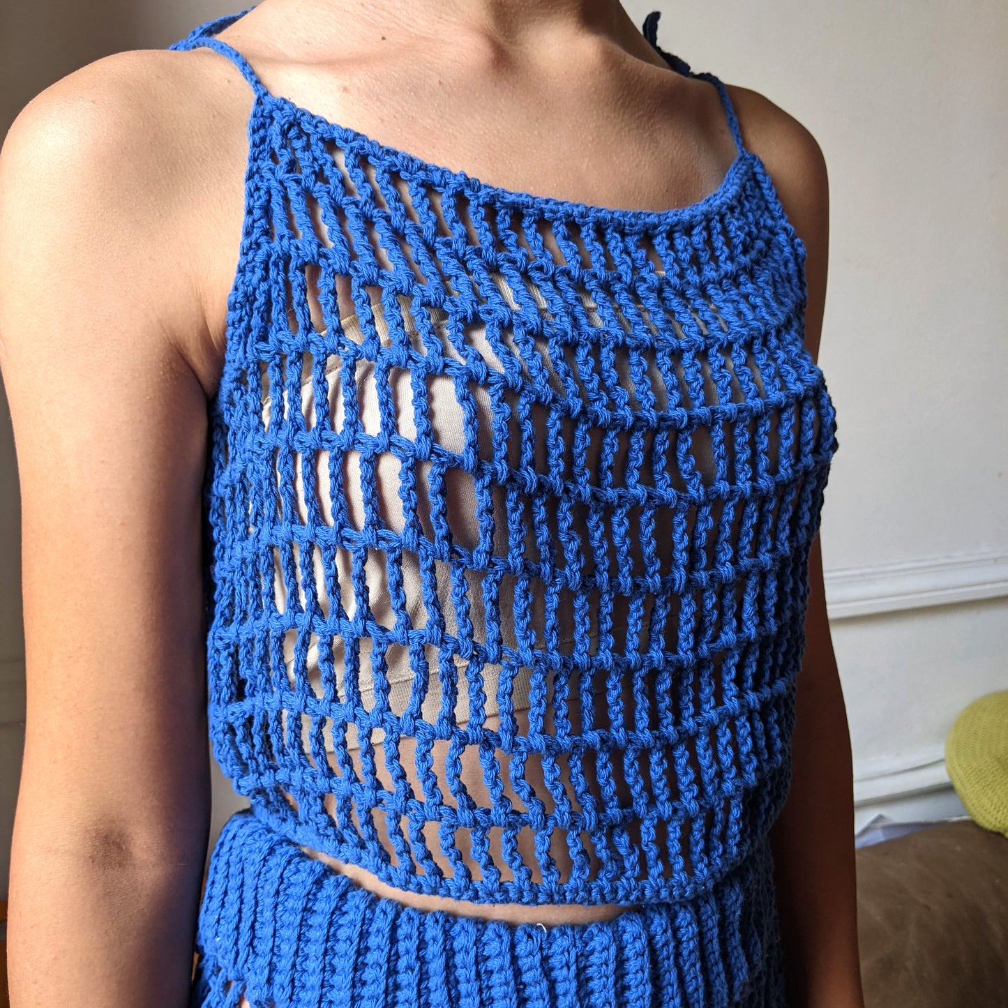 INDIRA crochet top