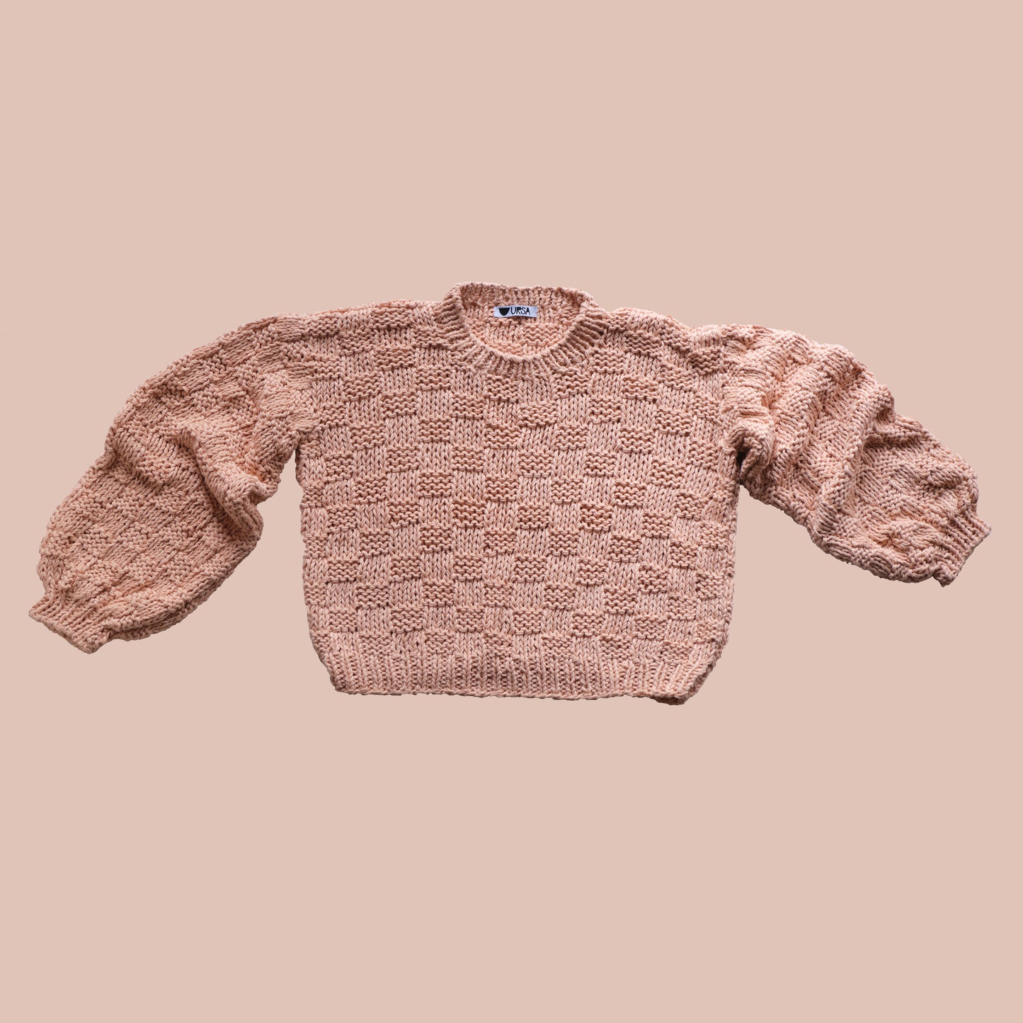 CANASTA weave knit pullover
