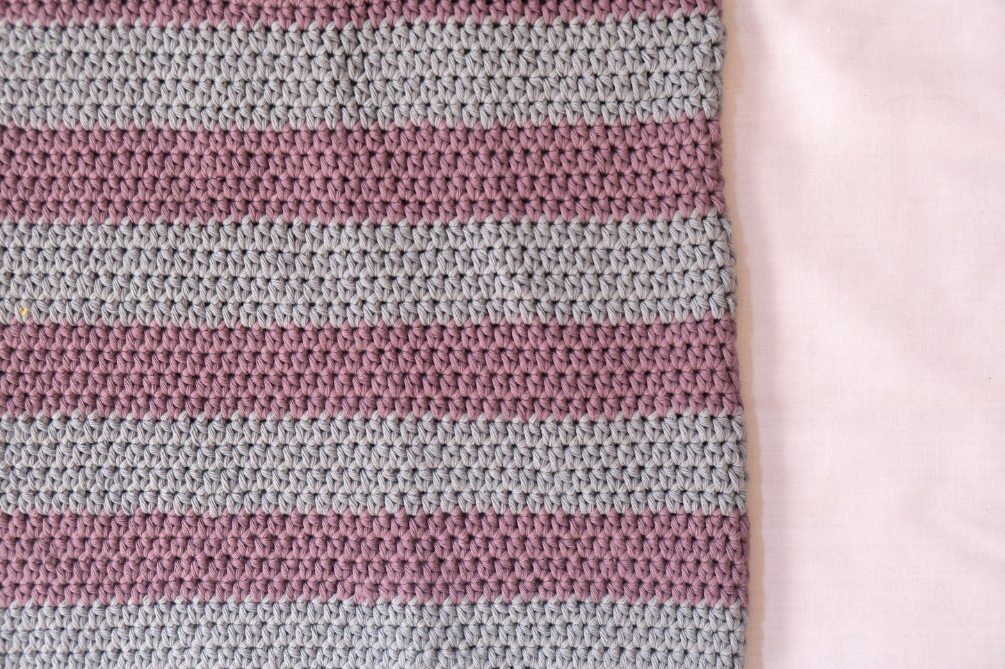 NIDO crochet market tote