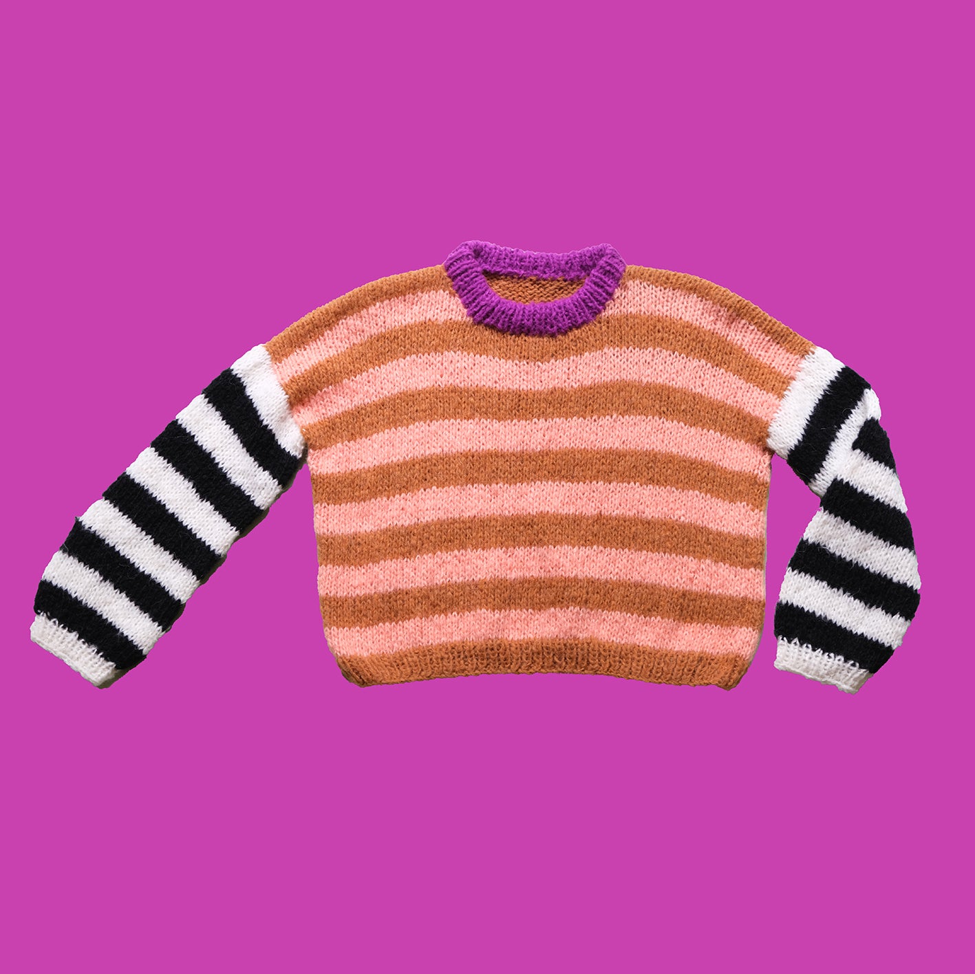 GINI striped sweater