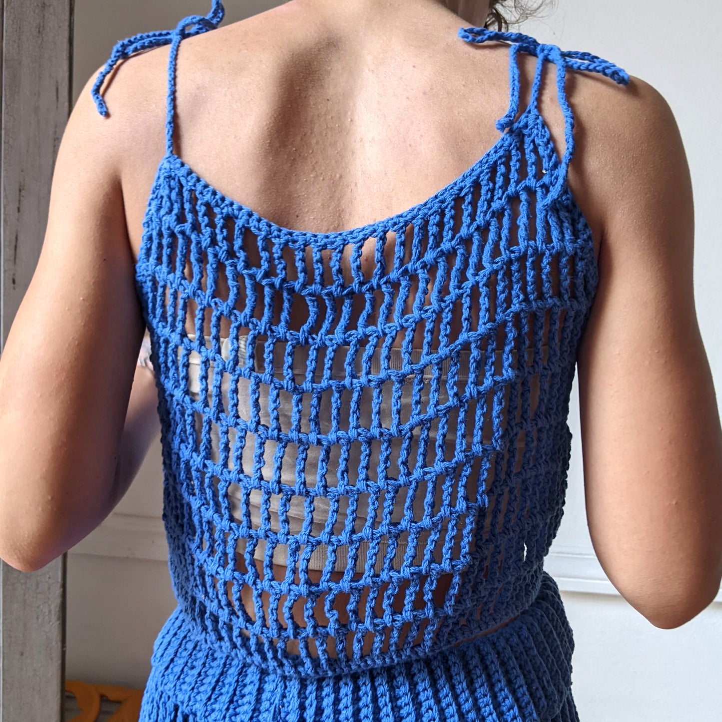 INDIRA crochet top