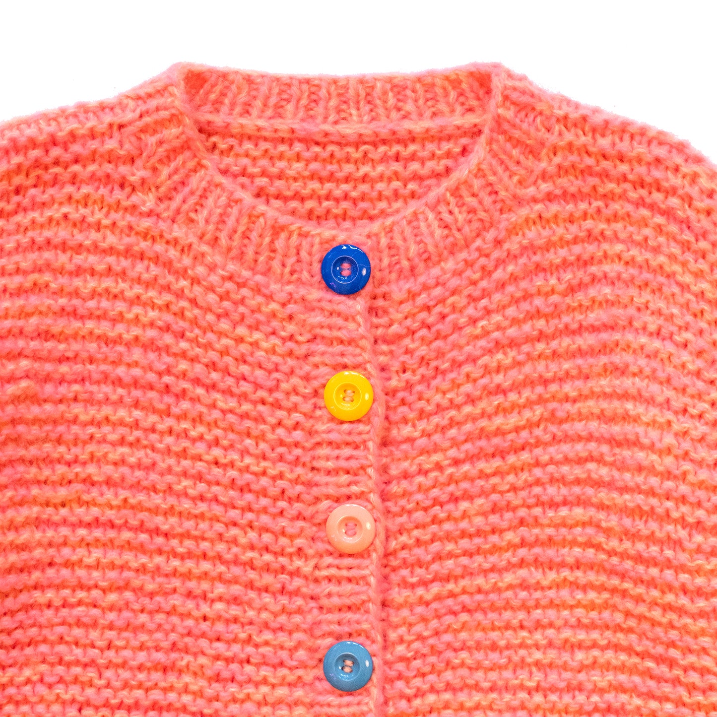 NINI chunky cardigan - peach candy