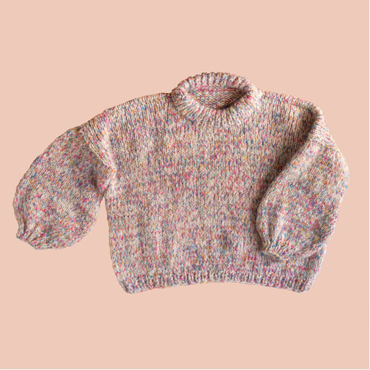 TALIA chunky mohair crew