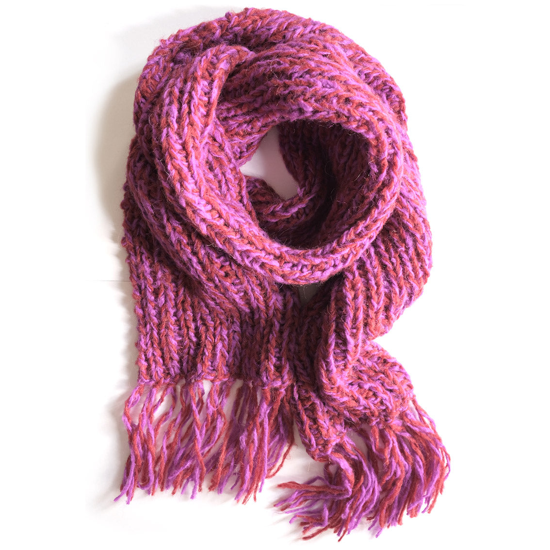 TATI two-tone scarf