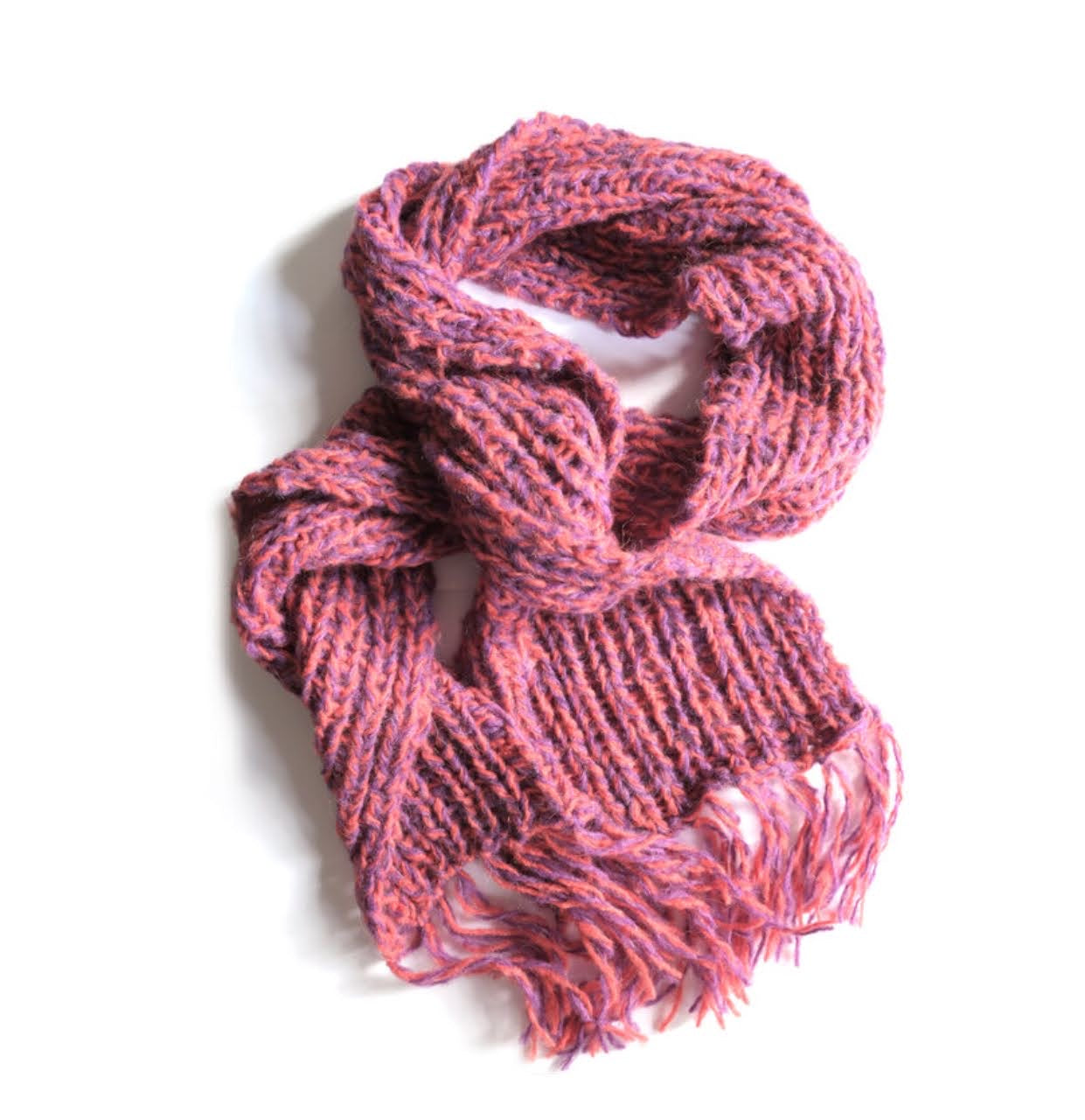 TATI two-tone scarf