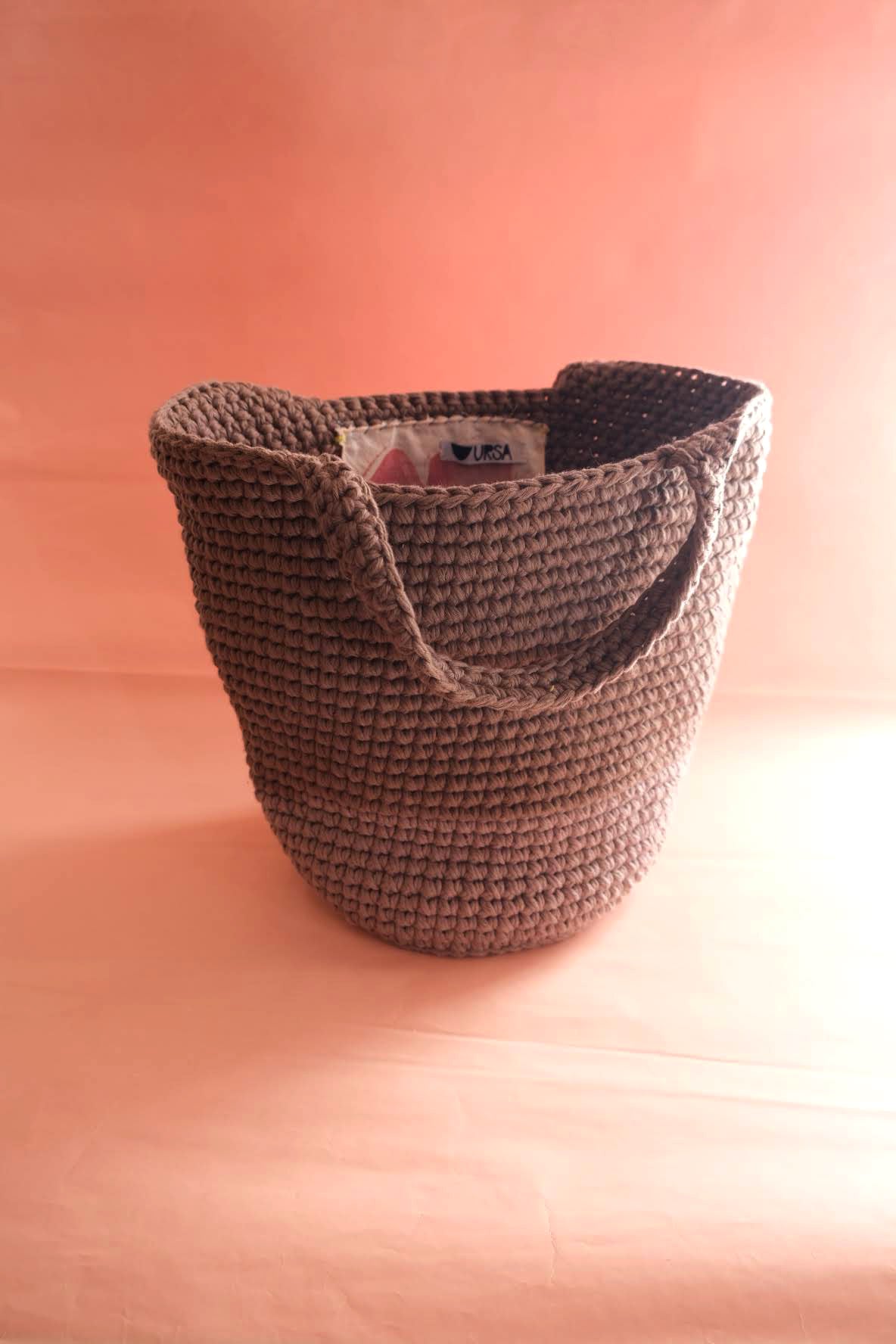 BALDE bucket bag - moon grey