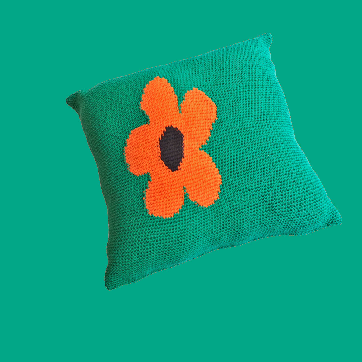 Flower power pillow